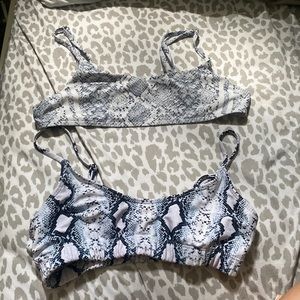 Set of 2 shein swimsuit tops